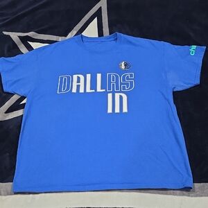 Blue Dallas Graphic T-Shirt